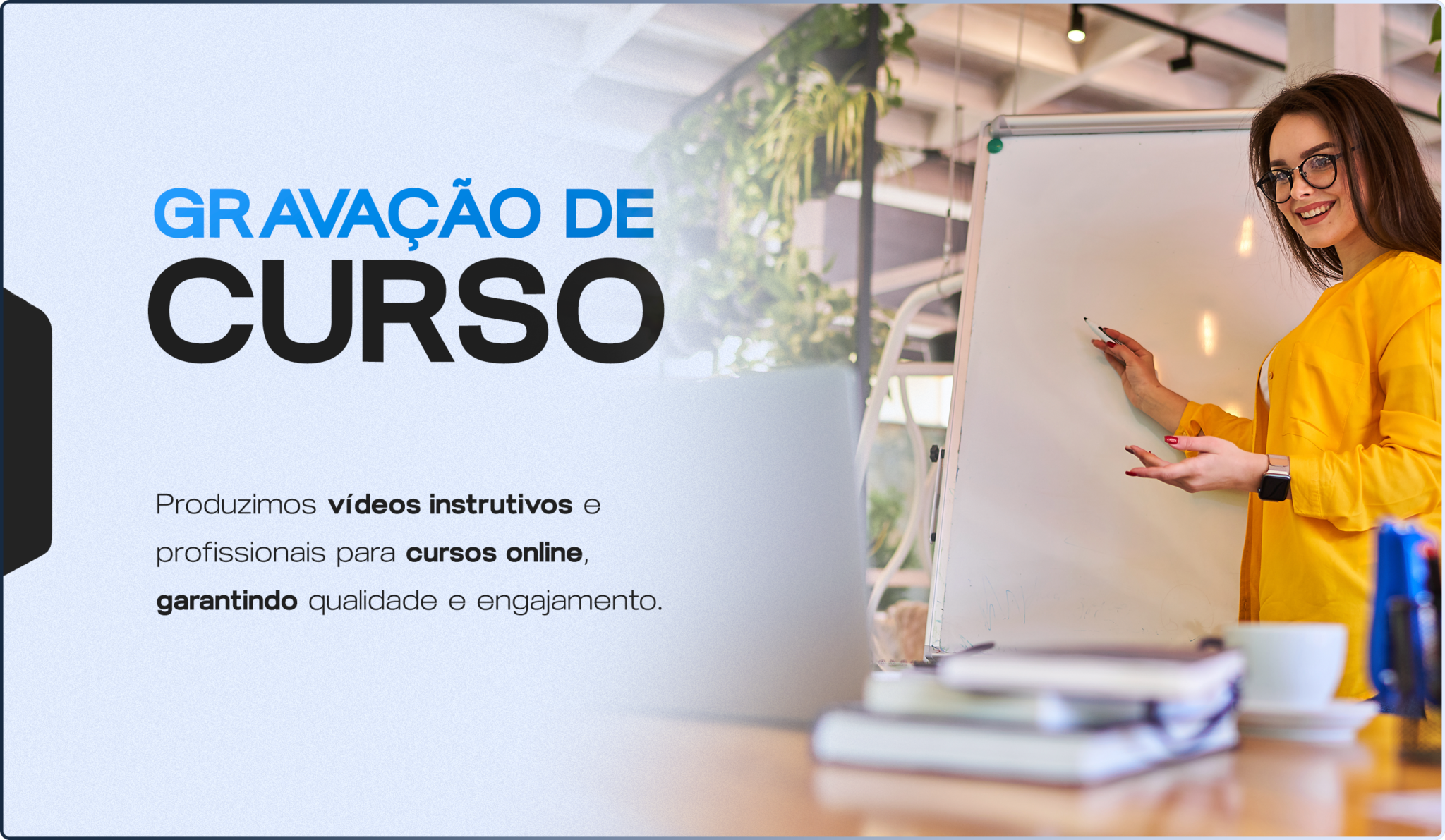 gravação de curso